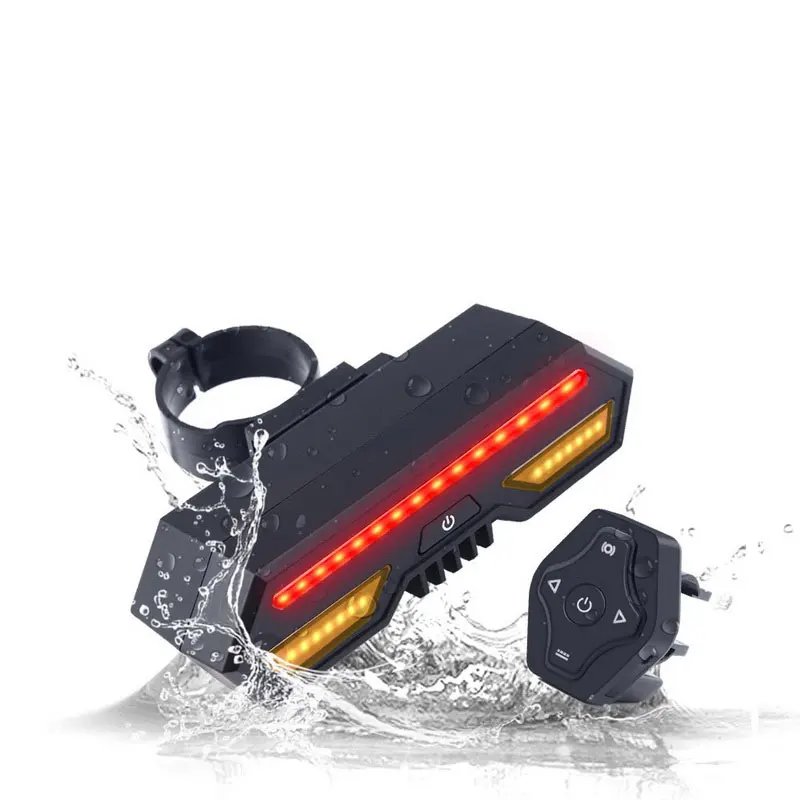 

Wireless Remote Control Intelligent Turn Signal light rear light for bicycle and electric bike