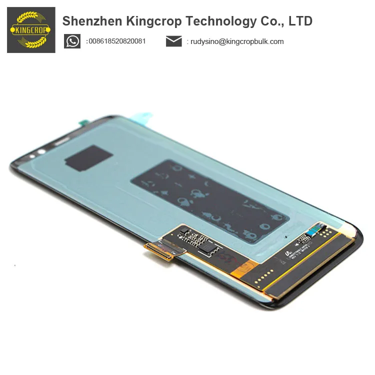 

Wholesale Mobile phone OEM lcd for samsung galaxy S8+ and S8 plus LCD Display Touch Screen Digitizer, Black