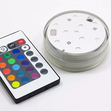 Popular Submersible Led Clear Glass/Nargile LED hookah shisha light
