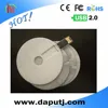 Hot selling good quality cd shaped usb flash memory