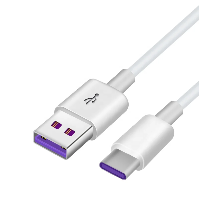 

Factory Wholesale 5A Fast Charging Type C Usb Cable White 1M 1.5m