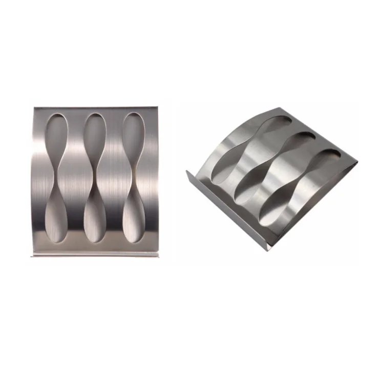 2018 Amazon Hot Sale New Product Stainless  Steel Creative Bathroom Accessories Set Wall  Mount Toothbrush Holder Home Supplies
