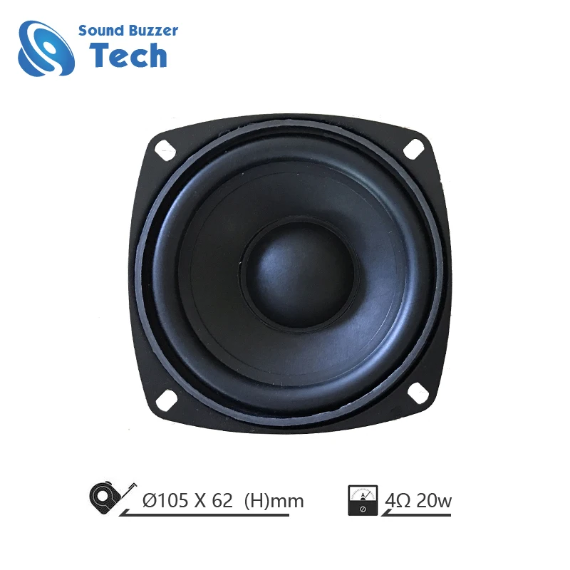 Good sound 4 inch loudspeaker 10w 20w 4 ohm full range speaker