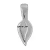 wholesale pendant bails silver Glue On Bail 925 Leaf 186432