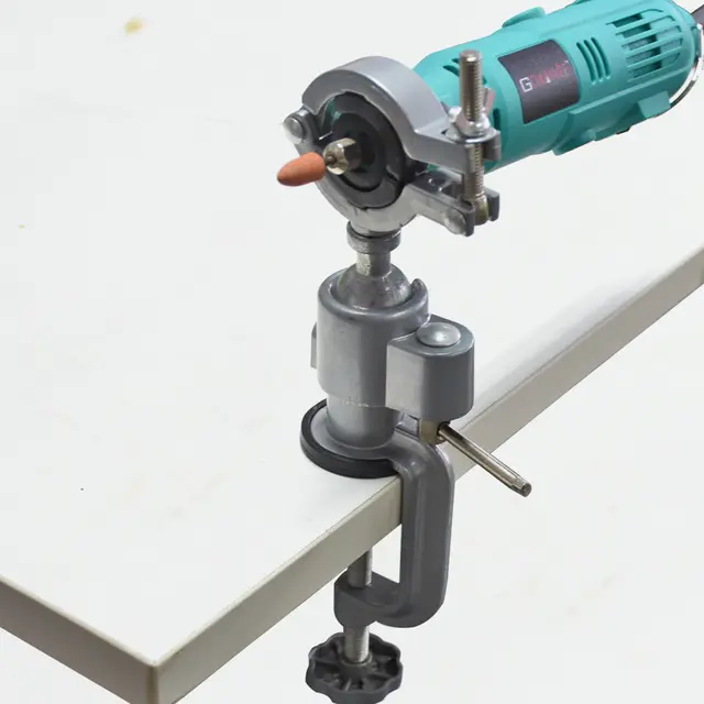 Pince pour meuleuse Titulaire Bench Étau Perceuse électrique Support Pour Puissance Outil Rotatif