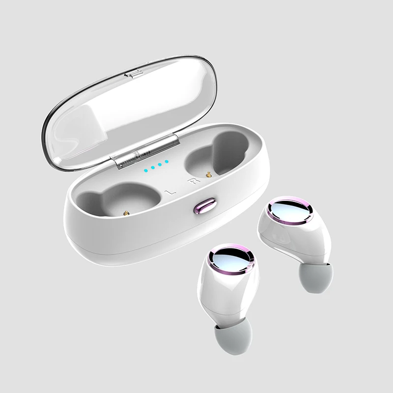 

True Wireless Stereo Best Wireless Earbuds, Built-in Mic Bluetooth Earbuds, Headphones with Charging Box, N/a