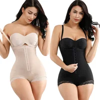 

Compression Adjustable Hooks High Waist Tummy Control Full Slimming Women Shapewear