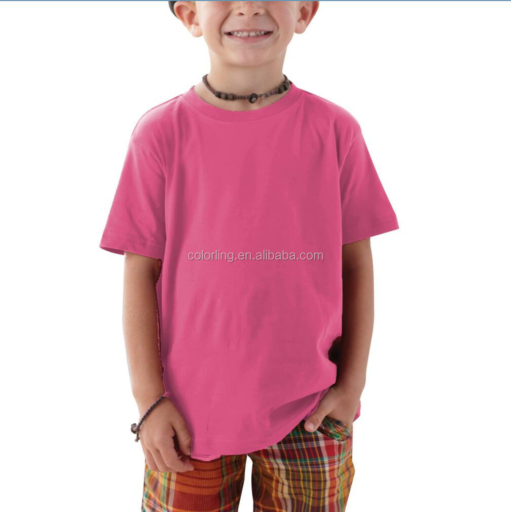 Oem Bulk Print Wholesale Plain Kids Children White Cotton Basic Summer Tshirt Buy Kids White