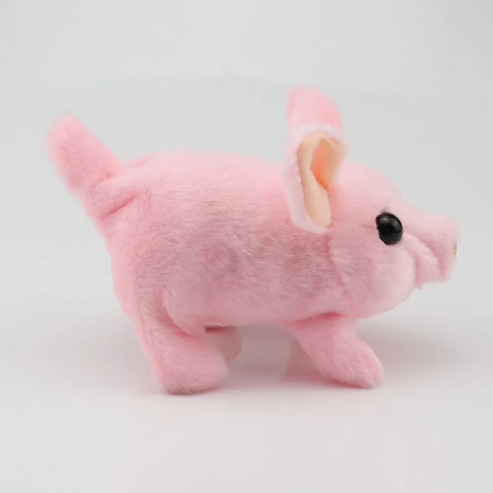 Battery Operated Walking Oinking Plush Pink Baby Pig Buy Plush Pink