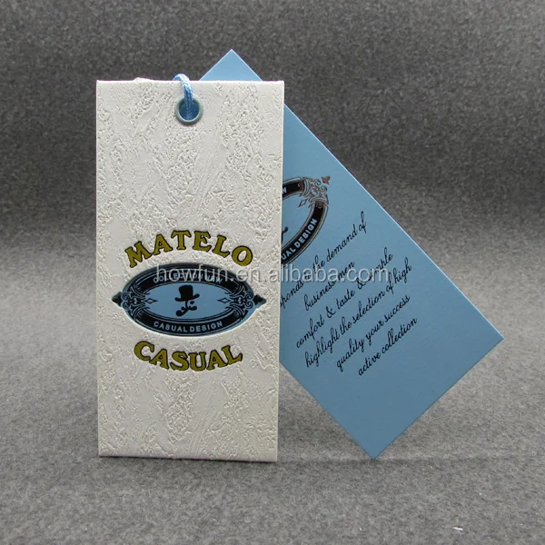 

Brand name tag for kids eye pattern swing tags