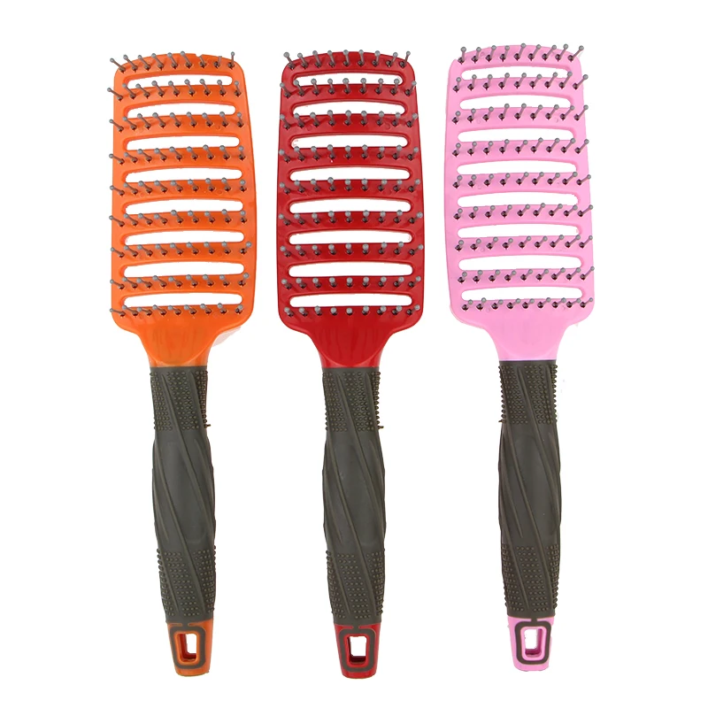 

Masterlee Brand Colorful Hairbrush New Tangle Hair Brush Detangler Comb Professional Magic Straightening