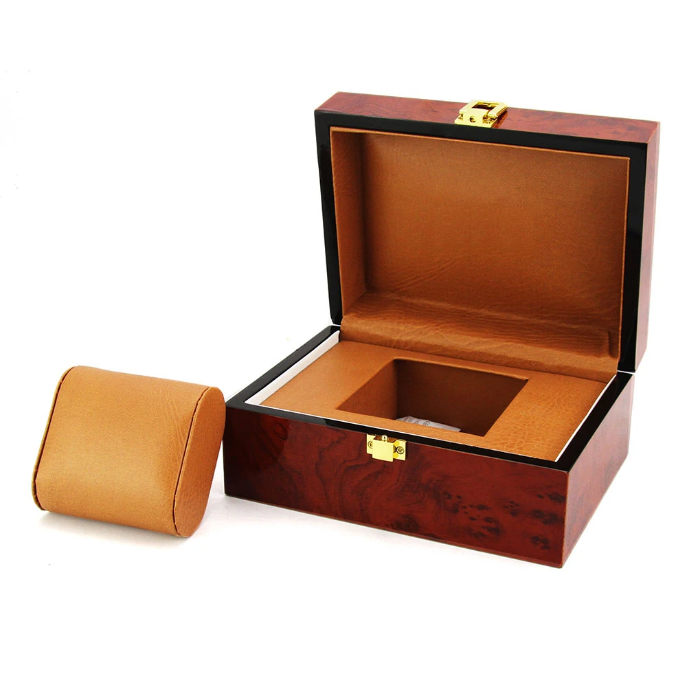 

oem wood packaging box luxury private label custom gift box watch box, Customized color