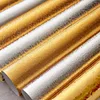 Hot Selling Thickened Gold Foil Wall Cloth Fit Living Room Background Wallpapers