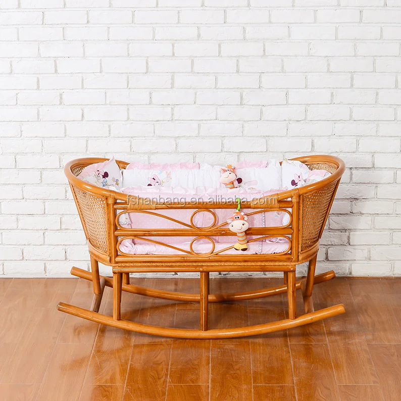 Baby Rocking Crib Rattan Baby Crib Home Bedroom Baby Bed Crib Buy