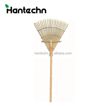 Leaf Grabber Rakes For Garden Yard Bamboo Frame Rake - Buy Leaf Grabber