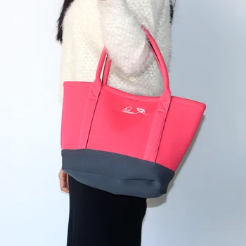 Ladies Fashion Neoprene Casual Handbag Dressing Bags - Buy Ladies Dressing Bag,Neoprene Handbag 