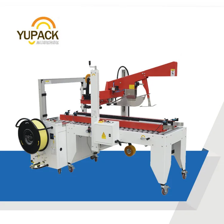 Automatic Flaps Folding Carton Sealing Machine Fxjat5050+automatic