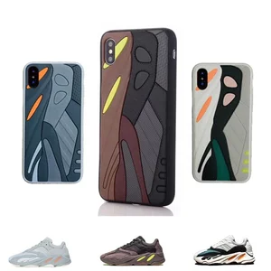 3D Embossed Sneaker Sport Shoes Silicone Phone Case iPhone