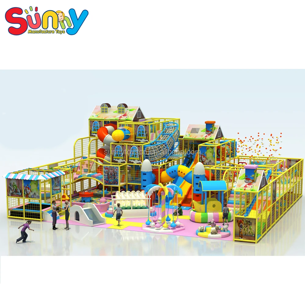 Playschool Slide Used Indoor Playground Equipment Sale Giant Slide For
