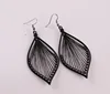 High Quality Fashion Design Hand Made Wholesale Creative Huge Leaf Shape Charm Bohemia Earring For Women