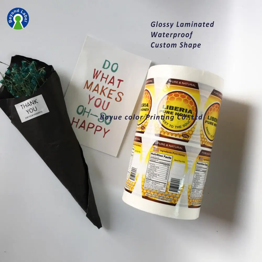 laminated label paper