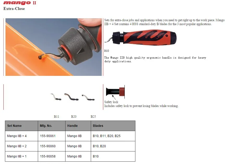 Details about   SHAVIV 155-29190 Disposable Deburring Tool,E Series 