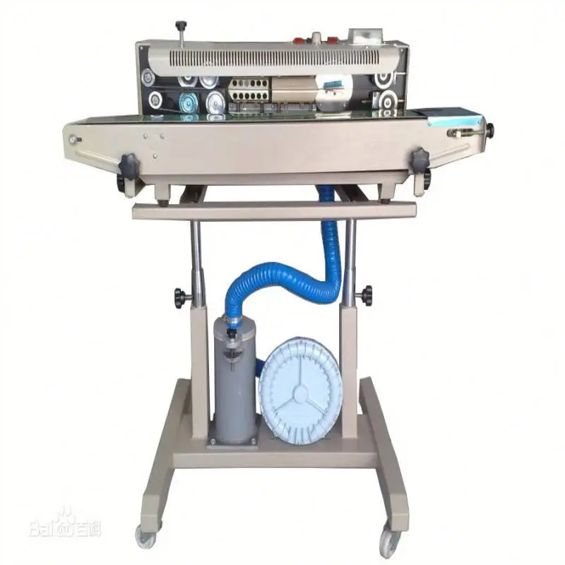 Dbf1000 Air Inflation Continuous Band Sealer Machine Plastic Bag