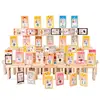 Customized 100 double-sided wooden blocks for children puzzle Chinese pinyin early education intelligence development toys