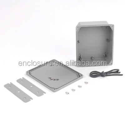 
CHANGHE IP65 Wall Mount Aluminum Waterproof Control Enclosure Distribution Box 165x140x63mm 