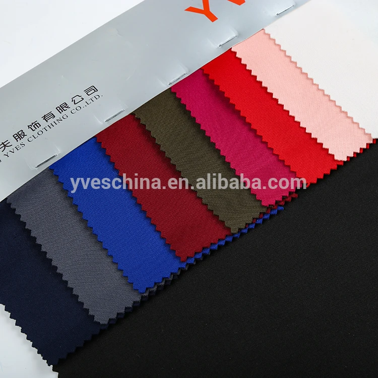 Shaoxing Manufacturer Interlock Style Fabric Polyester Knitting Scuba