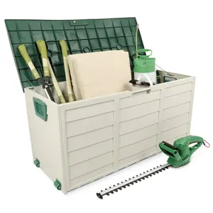 Image of 290 Liter Big Capacity Sundries Plastic PP Outdoor Garden Storage Box