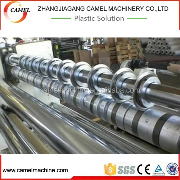 Slitting and rewinding machine