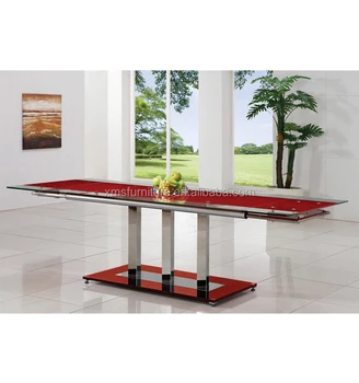 Modern Metal Stainless Steel Extension Glass Dining Table 6 8 10 Seater For French Markets Buy Extension Glass Dining Table Extension Glass Dining Table Extension Glass Dining Table Product On Alibaba Com