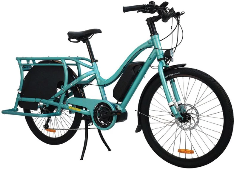 electric bicycle with cargo postman e-bike