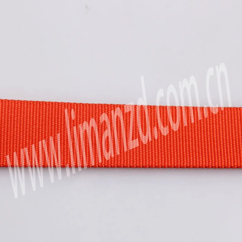 orange nylon webbing