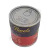Oval paper tube metal lids for cardboard tube mascara paper tube