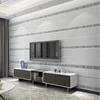 eco-friendly nonwoven high quality thick soundproof textured TV background decoration wall paper gray color in UAE