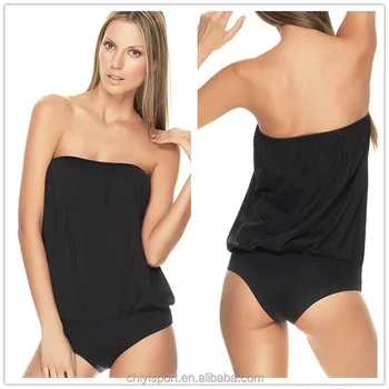 Download Jepang One Piece Swimsuit Hitam Strapless Swimwear Bandeau One HD Get Wallpaper Jepang One Piece Swimsuit Hitam Strapless Swimwear Bandeau One For Android Free