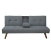Fabric folding single Sofa Bed Easy to Adjust futon Sofa Come Bed