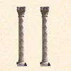 Stone carving separation column