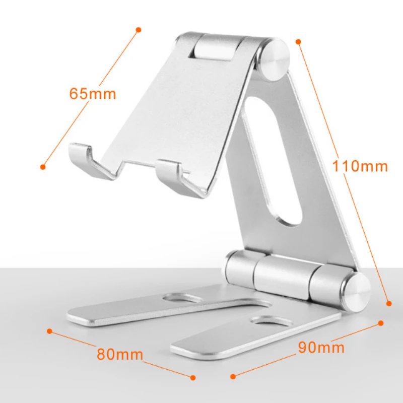 Unique new cell phone accessories mobile pad holder multi angle aluminum desk phone mount holder