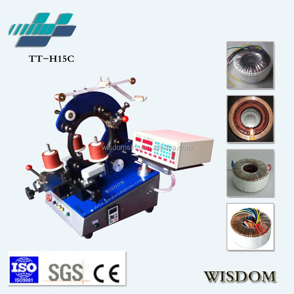 
TT-H15C High quality automatic big heavy Toroidal coil winding machine replace Jovil, Gorman, Ruff winding machine 