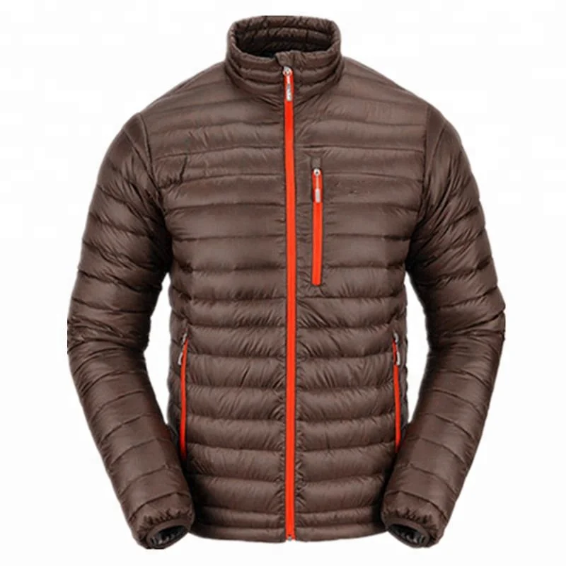 
Outdoor American Brand Name Cheap Goose Light Weight Windproof Down Padded Winter Parka Jacket Mens 