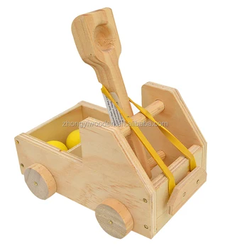 wooden steering wheel toy