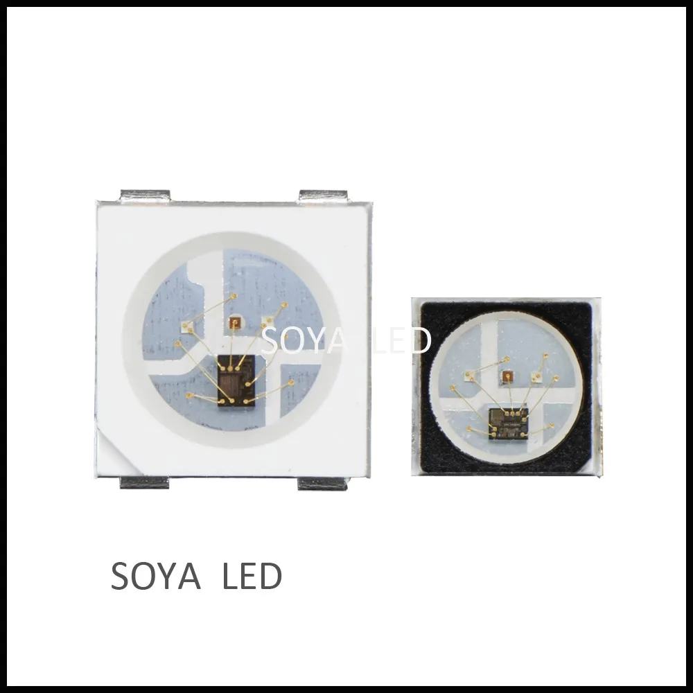 
SK6812mini 3535 RGB LEDs with black casing 