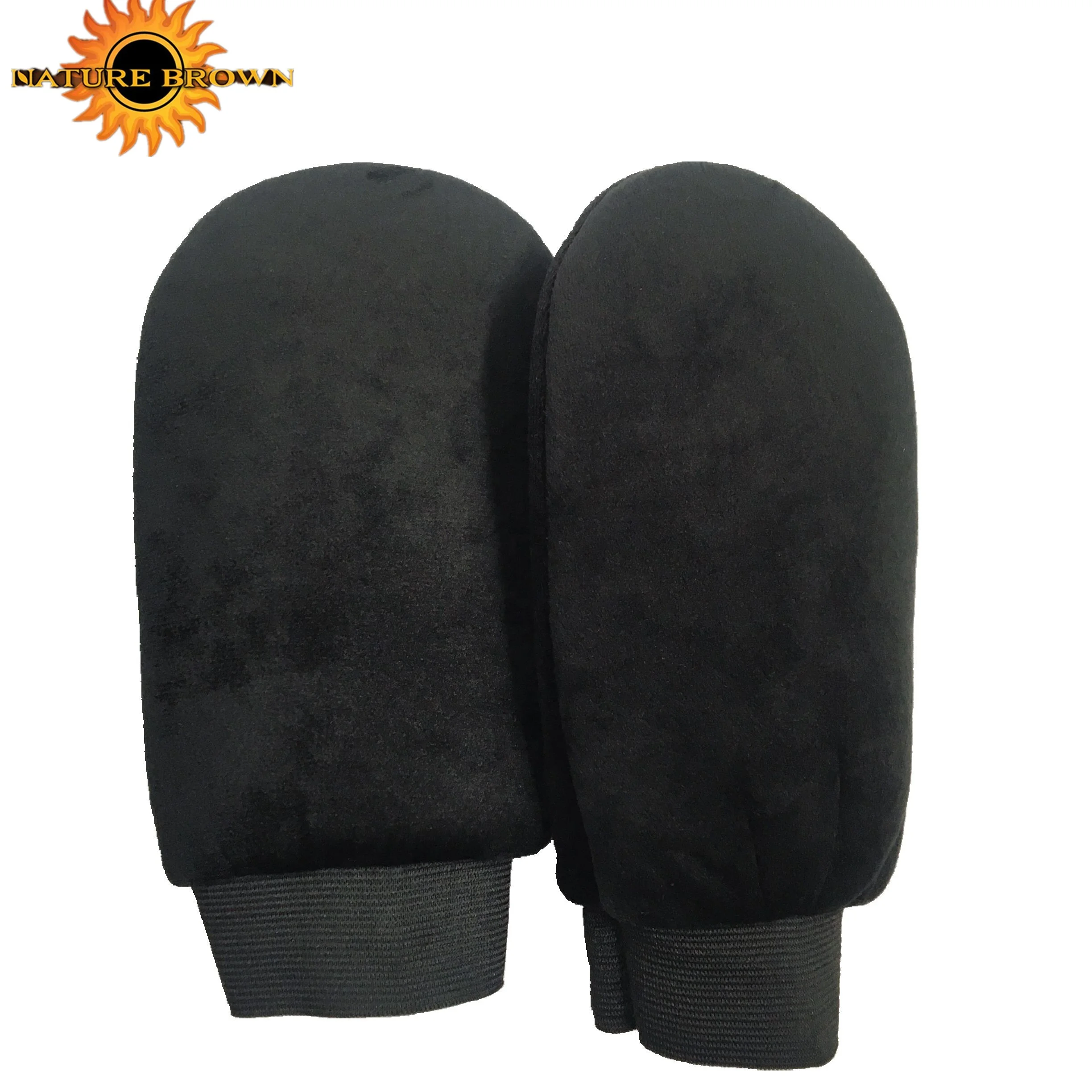 
Manufacture hot selling comfortable self tanning mitt 