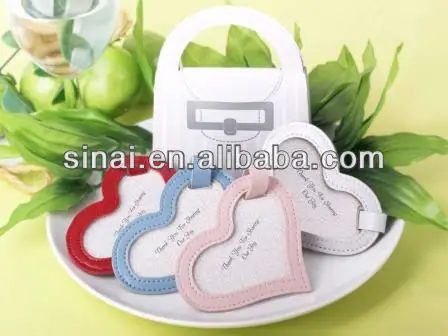 SNWF-B-2011 Heart Luggage Tag