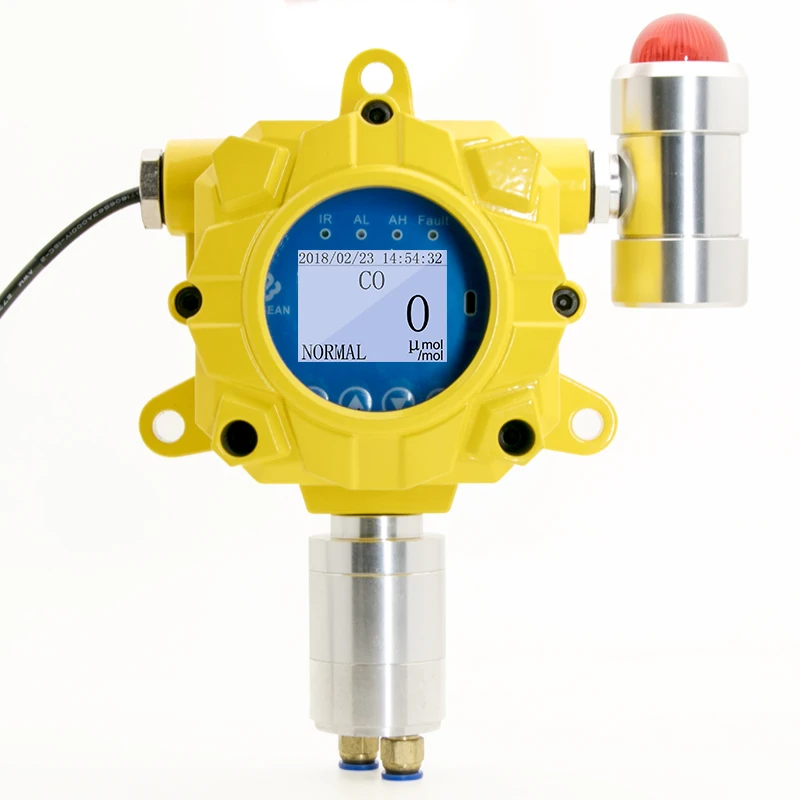 

Fixed gas detector with high accuracy | toxic gas H2S leak monitor