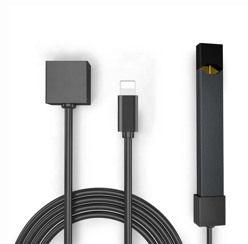 

Amazon Hot Sale Vape Accessory Magnetic USB Charger Cable For Juul, Black