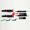 SIN 32 Ways Damping and Height Adjustable coilover with High Durability for All Cars